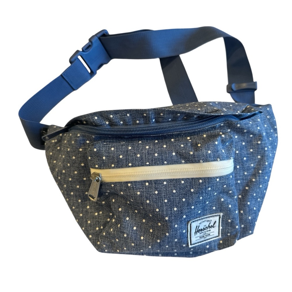 Herschel Supply Company Blue Polka Dot Belt Bag